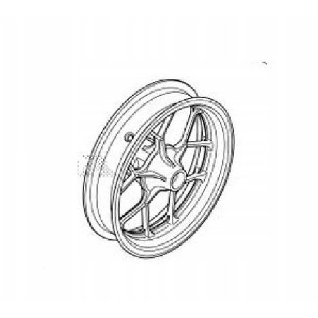 HONDA MSX125 GROOM 125 FRONT RIM NEW OEM 44650K26C10ZB