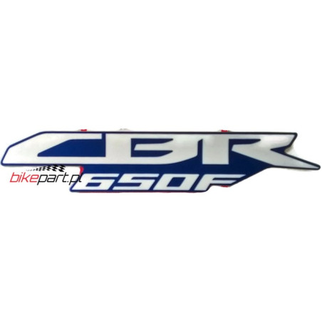 HONDA CBR650F NAKLEJKA NAKLEJKI NA BOCZNĄ OWIEWKĘ 86641MJED00ZE