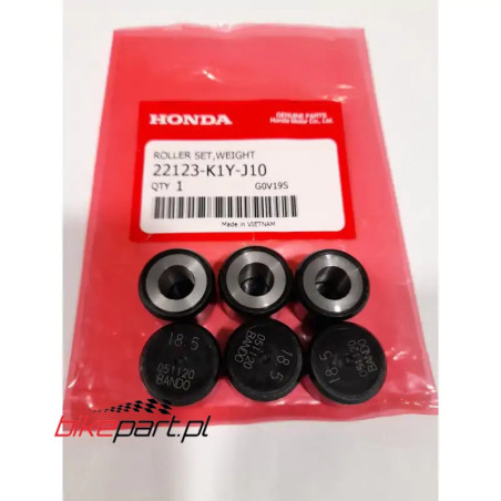 HONDA PCX125 ROLKI WARIATORA ORYGINALNE 2021-22 22123K1YJ10