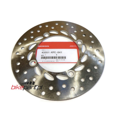 HONDA CBR125 XL125 TARCZA HAMULCOWA TYLNA 43351KPC641