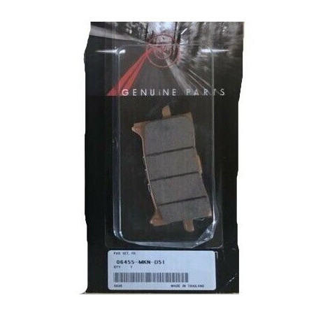 KLOCKI HAMULCOWE PRZEDNIE HONDA CB650R CBR650R 06455MKND51