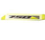HONDA CB750 HORNET RUMP TAIL STICKER 86772MLBD00ZB
