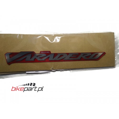 HONDA XL125 VARADERO SIDE STICKER 64224KPC680ZA