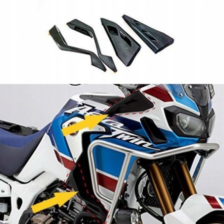 HONDA CRF1000 DEFLEKTORY BOCZNE OSŁONY BOKÓW OWIEWIEWKI 08R70MKKD20